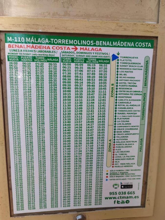 Apartamento Torrequebrada 贝纳尔马德纳 外观 照片